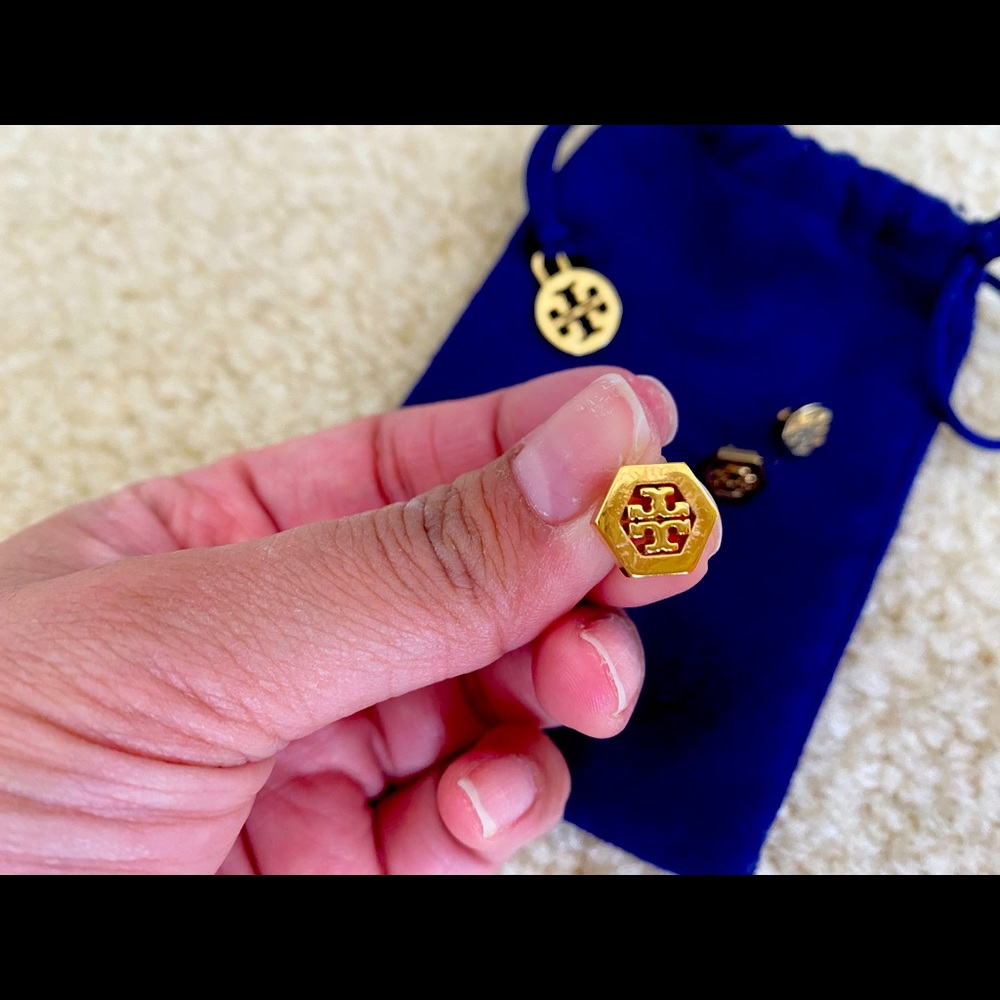 Tory Burch Gold Plated Earrings